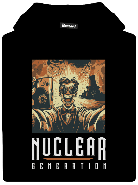 Nuclear generation dětská mikina klokanka Black