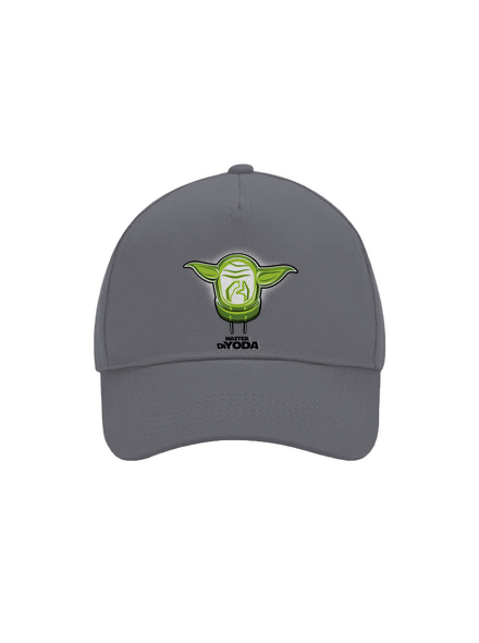 Mistr DiYoda kšiltovka baseballka Graphite grey