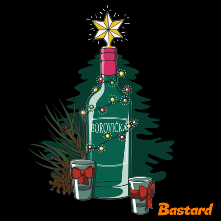 Vánoční borovička