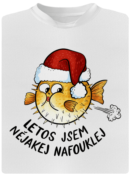Jsem nafouklej dětské sportovní tričko White