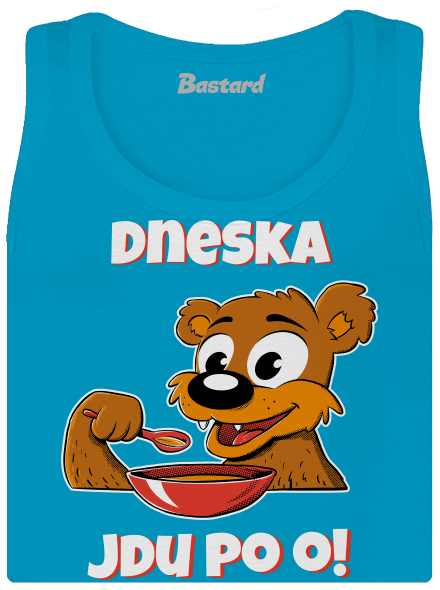 Dneska jdu po o dámské tílko klasické Blue Atol