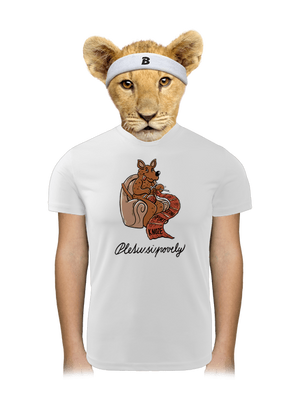 Pletu si povely dětské sportovní tričko White