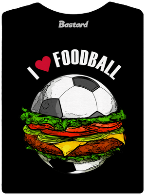 Foodball dámské tričko Black
