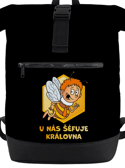 Včelí královna batoh Black