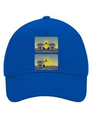 Chuck & Truck kšiltovka baseballka Bright Royal