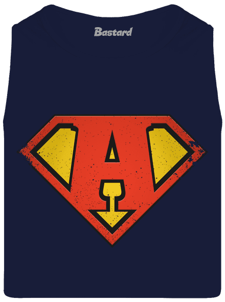 Jsem superhrdina pánské tílko French Navy