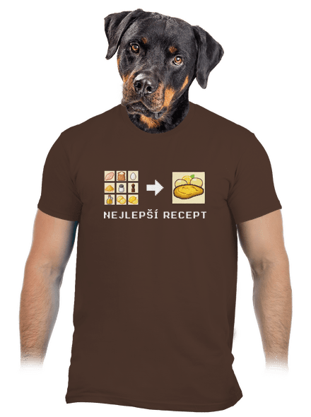 Nejlepší recept pánské tričko Brown