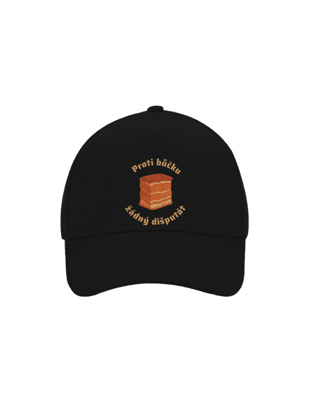 Proti bůčku žádný dišputát kšiltovka baseballka Black