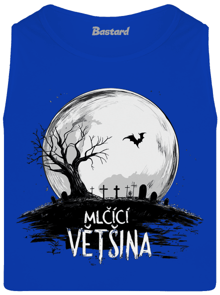 Mlčící většina pánské tílko Royal Blue