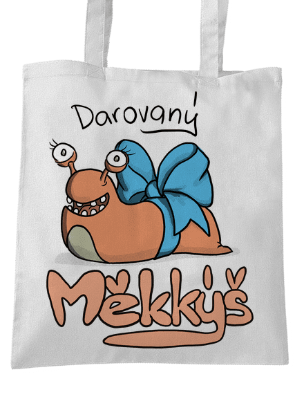 Darovaný měkkýš taška White