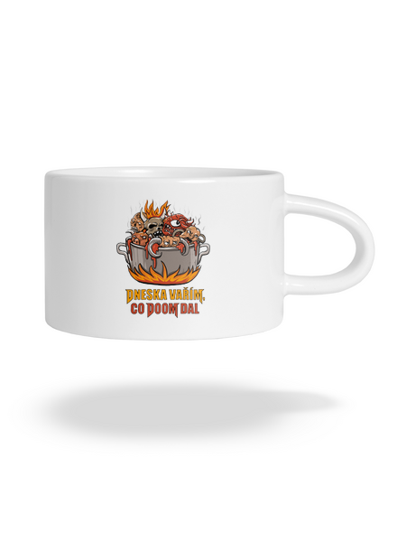 Co Doom dal hrnek makronka White