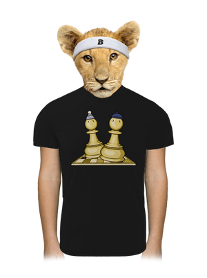 Šach a Mat dětské sportovní tričko Black