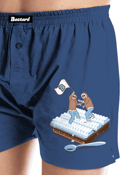 Polární expedice pánské trenky Blue