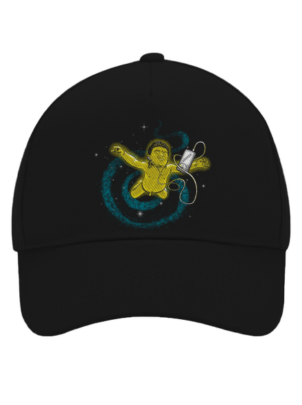 Vesmírná Nirvana kšiltovka baseballka Black
