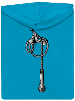 Ve sprše dámská mikina na zip Blue Atol