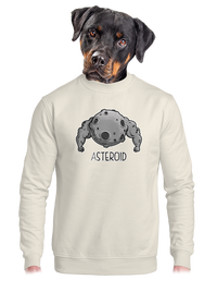 unisex mikina bez kapuce