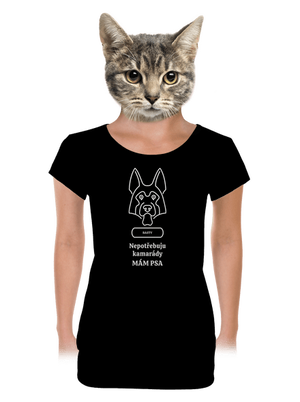 dámské tričko s lemem