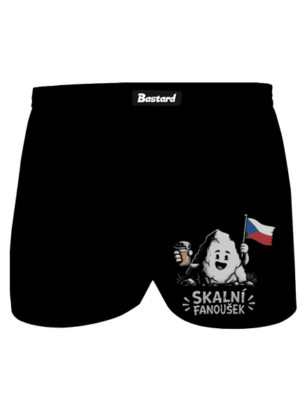 Největší skalní fanoušek pánské trenky Black