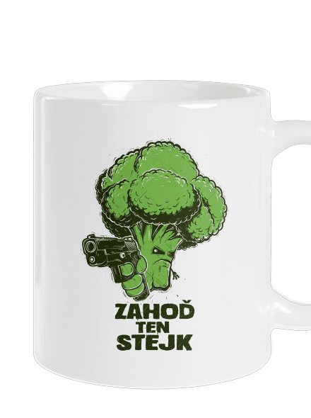 Zahoď ten stejk klasický hrnek White