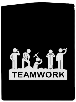 Flákači pánská mikina na zip Black