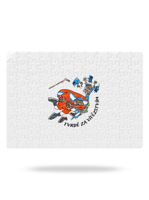 Tvrdě za vítězstvím puzzle White