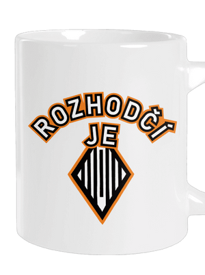 Rozhodčí velký hrnek White