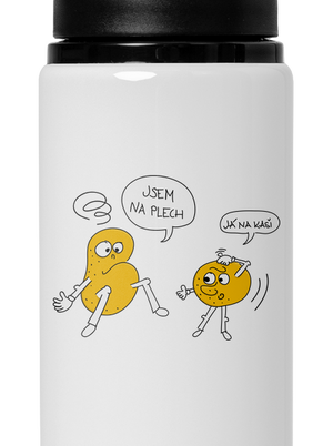 Opilé brambory lahev na vodu White