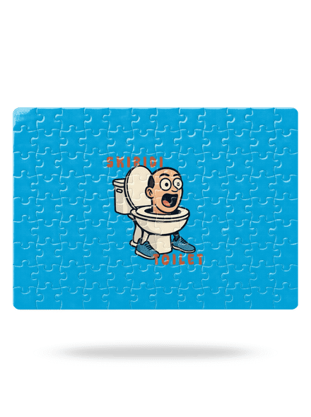 Skibidi Toilet puzzle White