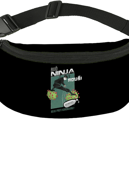 Ninja v rouši ledvinka Black