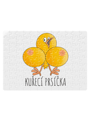 Kuřecí prsíčka puzzle White