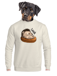 unisex mikina bez kapuce