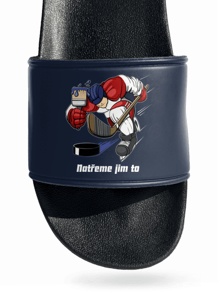 Natřeme jim to - Hokej pantofle Navy