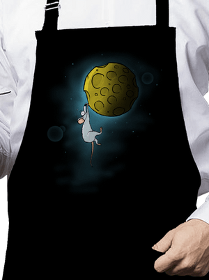 Můnčíz zástěra Black