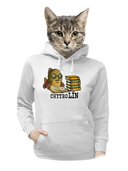 Chytrolín dámská mikina klokanka White