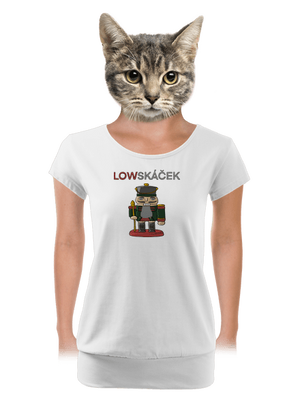 dámské tričko s lemem