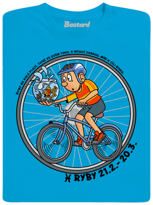 Cyklistický horoskop: Ryby dětské tričko Atoll