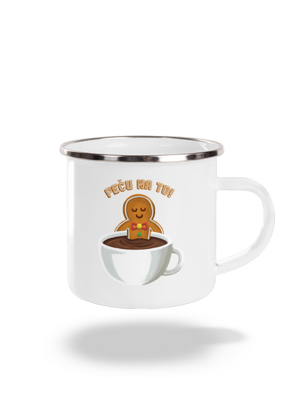 Peču na to! plecháček White
