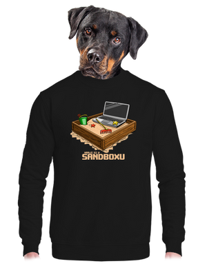 unisex mikina bez kapuce