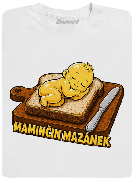 Maminčin mazánek dětské tričko White