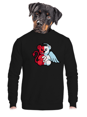 unisex mikina bez kapuce