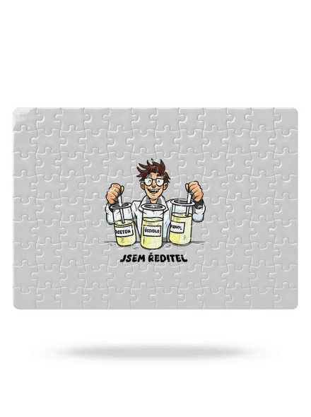 Jsem ředitel puzzle White