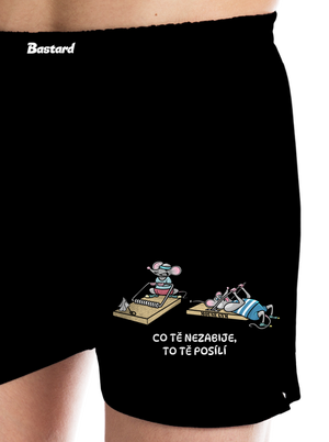 Co tě nezabije pánské trenky Black