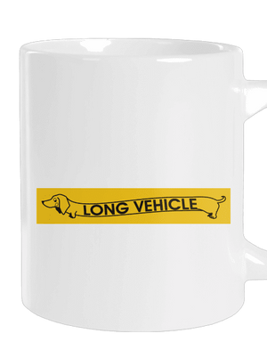 Long vehicle velký hrnek White