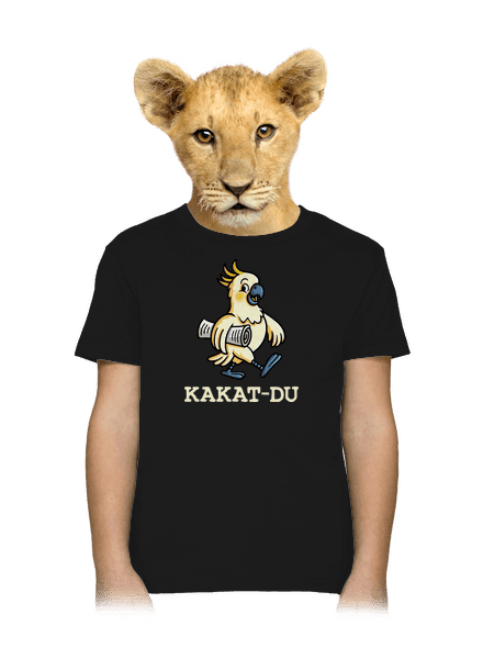 Kakat-du dětské tričko Black