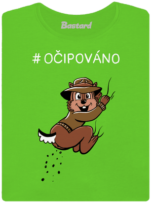 Očipováno dámské tričko Apple Green