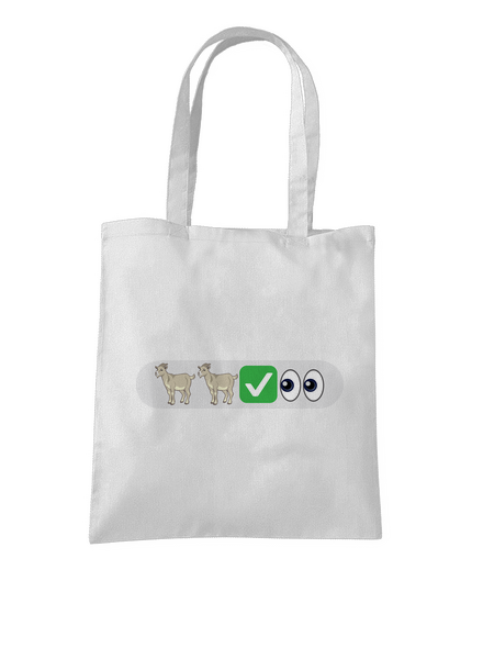 Emoji taška White