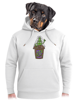 Ve víně je pravda unisex mikina premium Snowwhite