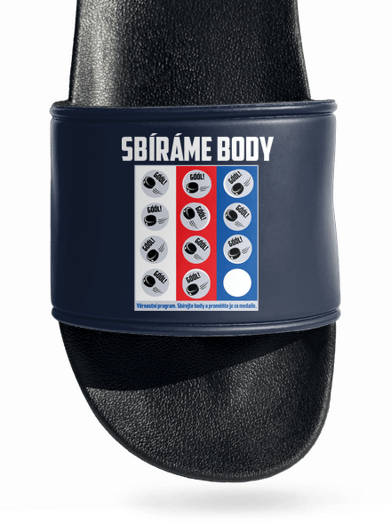 Sbíráme body - hokej pantofle Navy