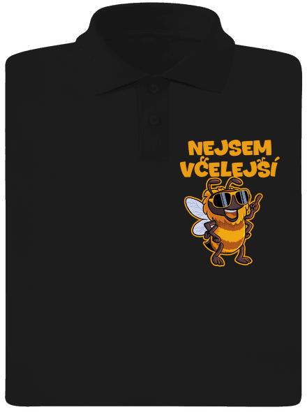 Nejsem včelejší pánská polokošile Black