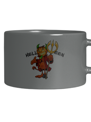 Helloween hrnek makronka Grey Macaron